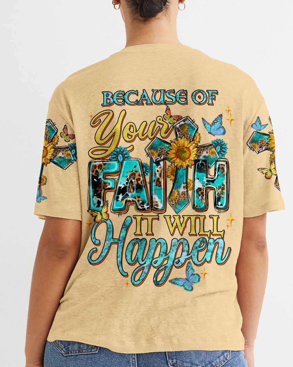 Faith T-Shirt Tytd1307231 | Christian Gift