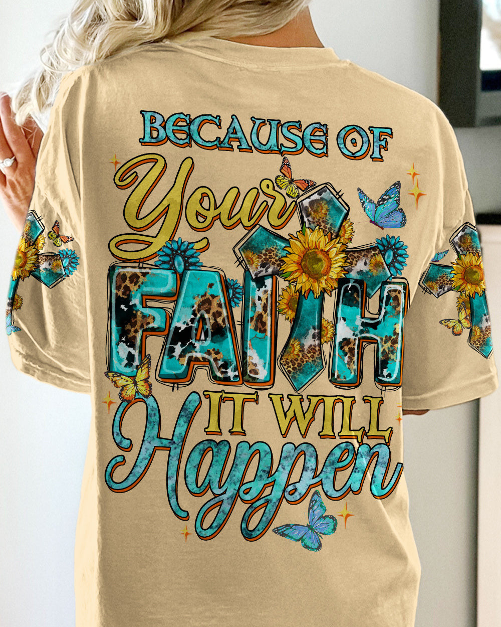 Faith T-Shirt Tytd1307231 | Christian Gift