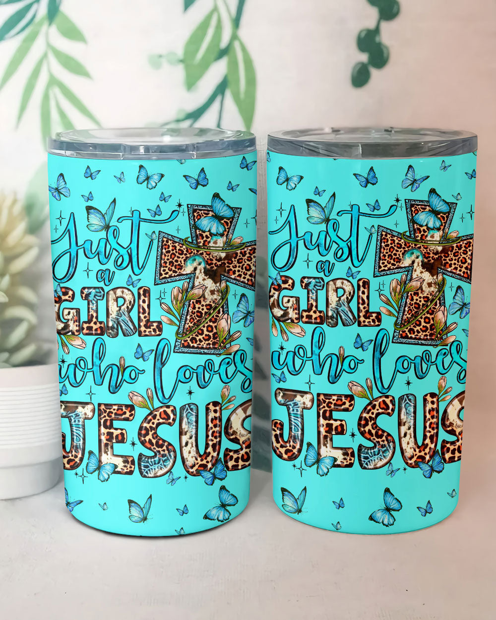 Just A Girl Who Loves Jesus Tumbler – Ty0707232 | Christian Gift