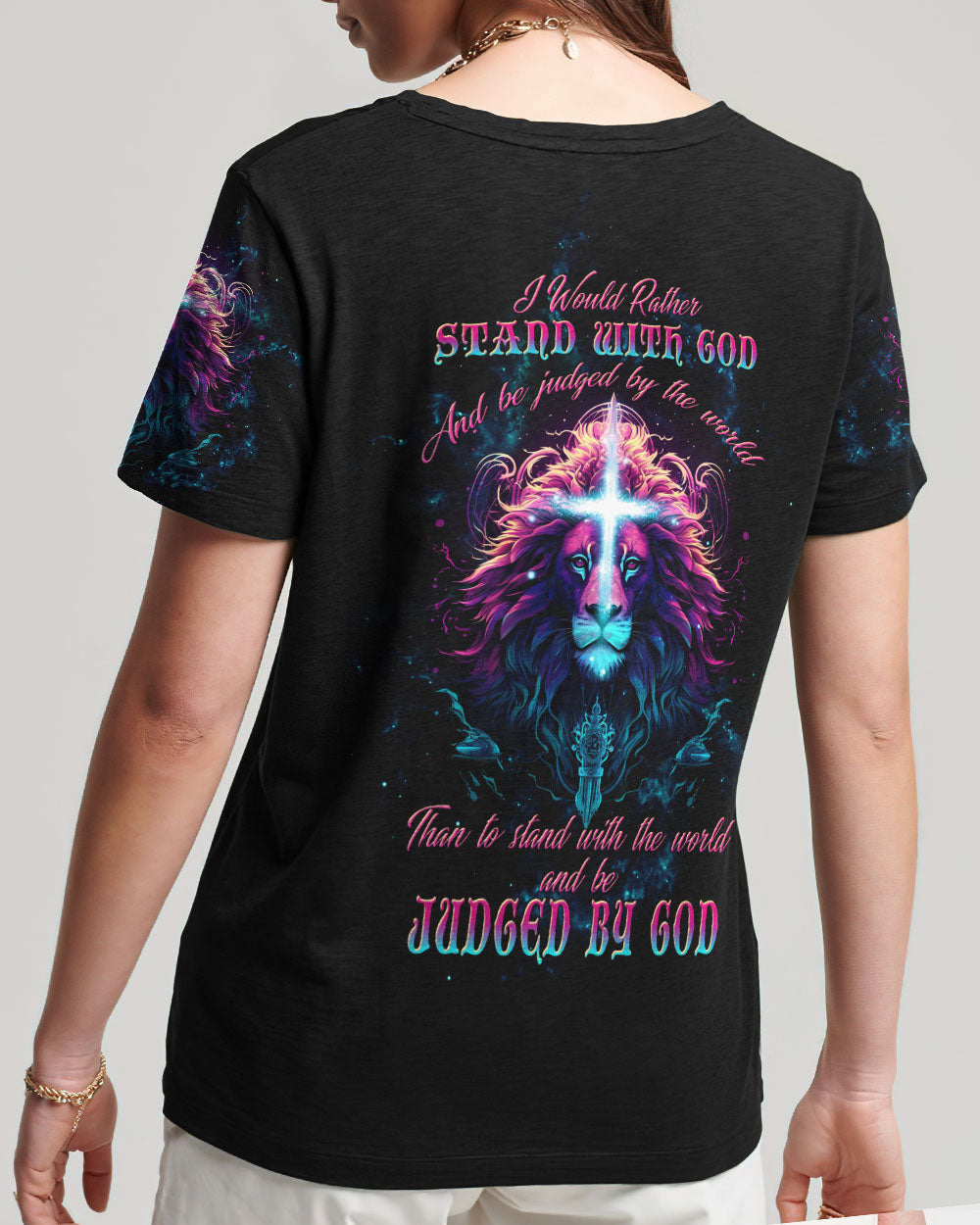 Lion of Judah T-Shirt Tltw1809233 | Christian Gift