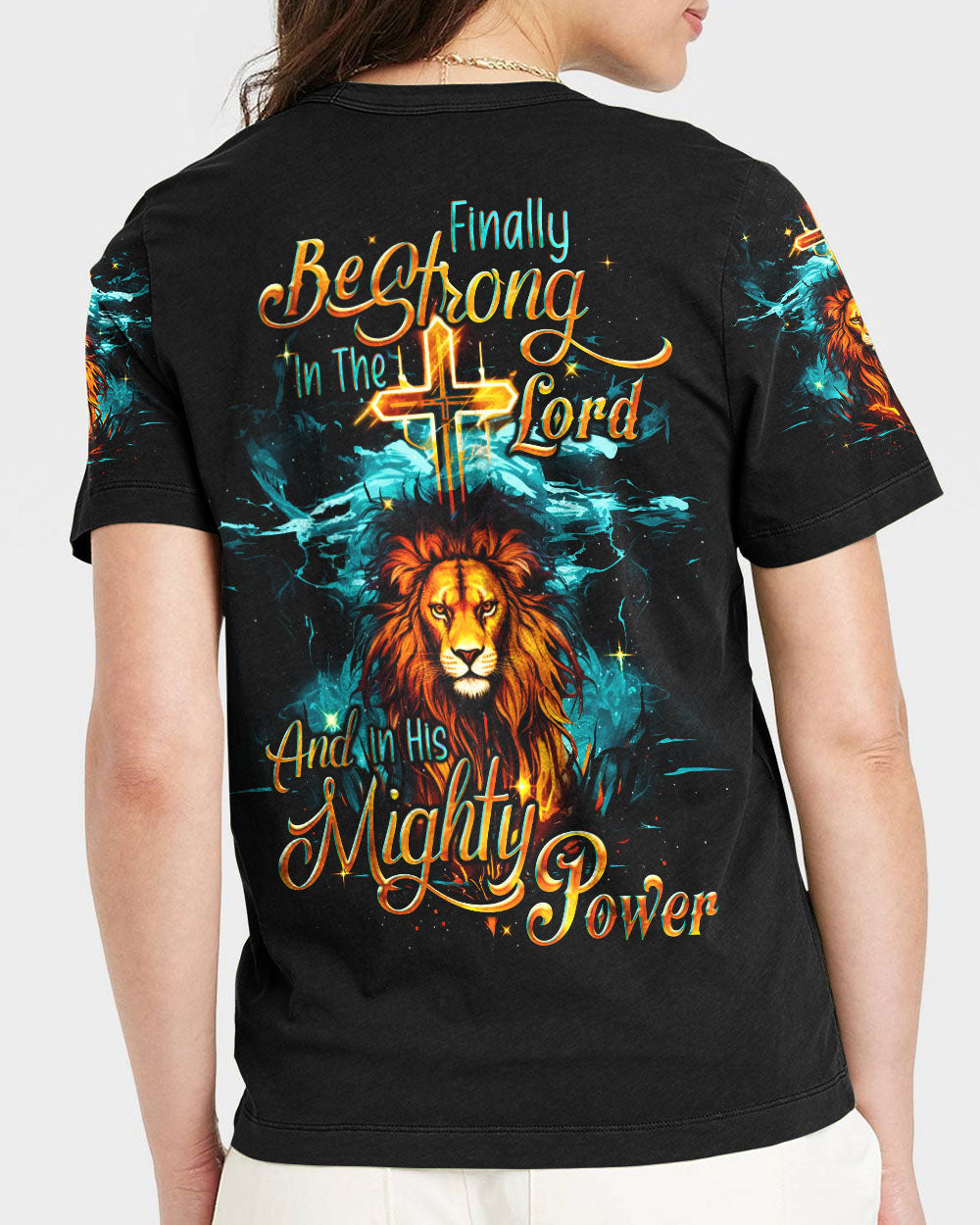 Lion of Judah T-Shirt Tyqy0610232 | Christian Gift