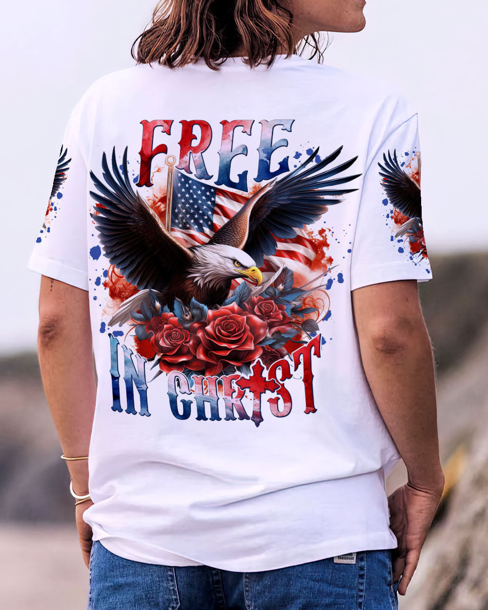 Eagle T-Shirt Tlnt1807232 | Christian Gift