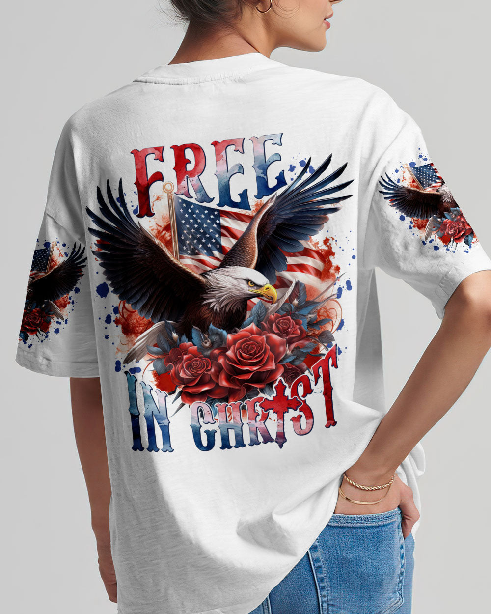 Eagle T-Shirt Tlnt1807232 | Christian Gift