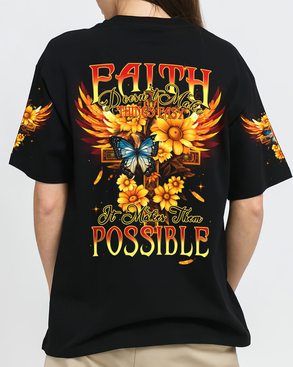 Faith All Over Print Shirt Tytm2706231 | Christian Gift