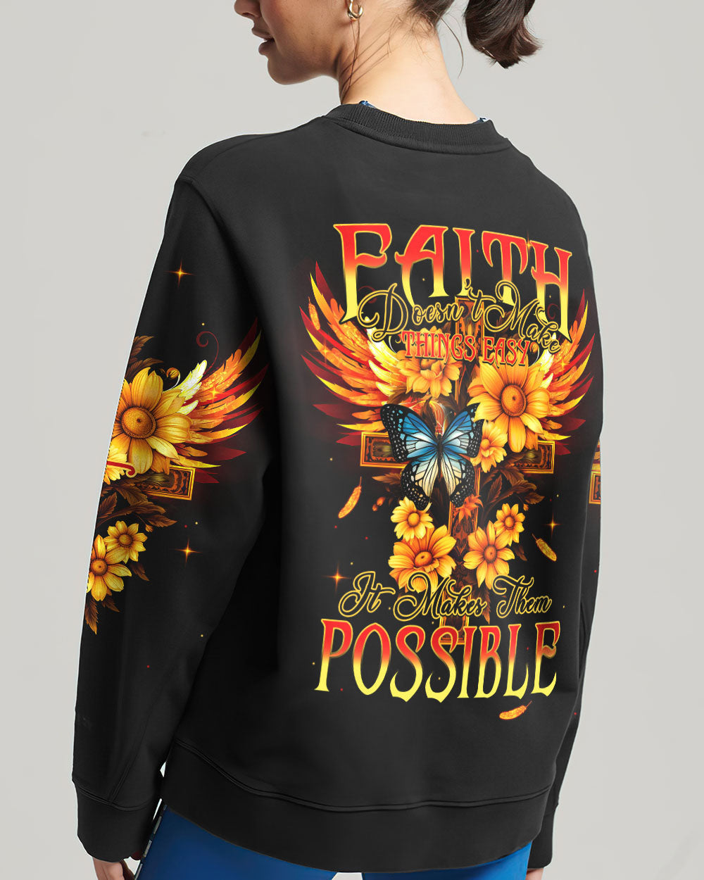 Faith All Over Print Shirt Tytm2706231 | Christian Gift
