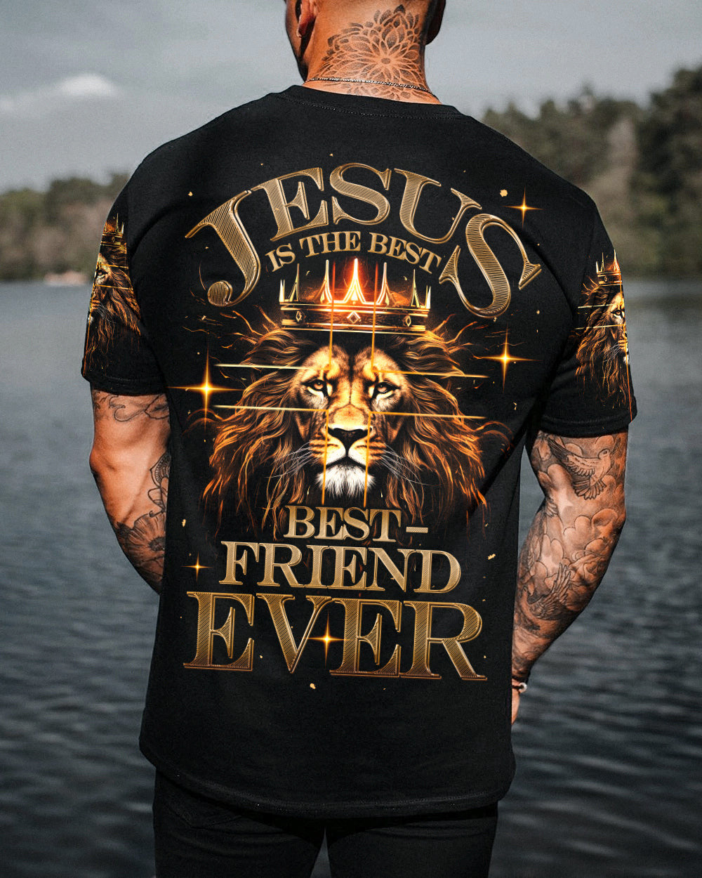 Lion of Judah T-Shirt Ty2806231 | Christian Gift