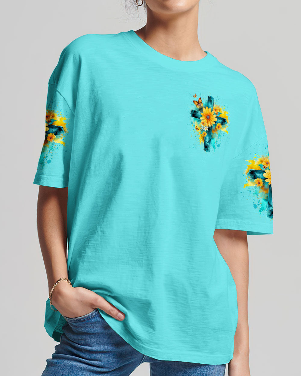 Cross T-Shirt Yhdu0307234 | Christian Gift