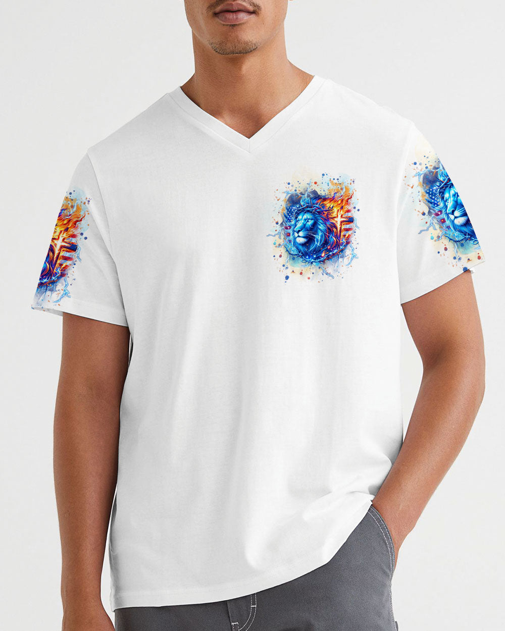 Lion of Judah T-Shirt Yhhn2805244 | Christian Gift
