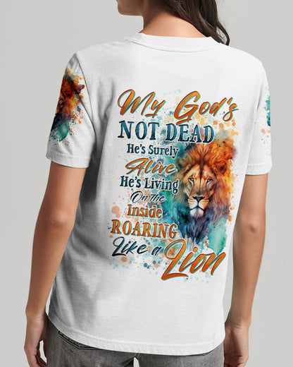 Lion of Judah T-Shirt Tytd2504244 | Christian Gift
