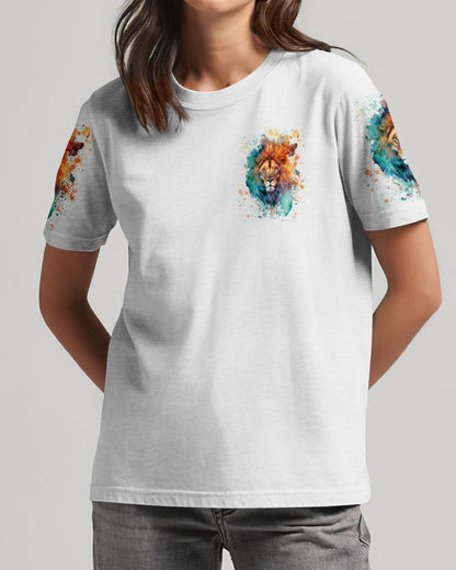 Lion of Judah T-Shirt Tytd2504244 | Christian Gift