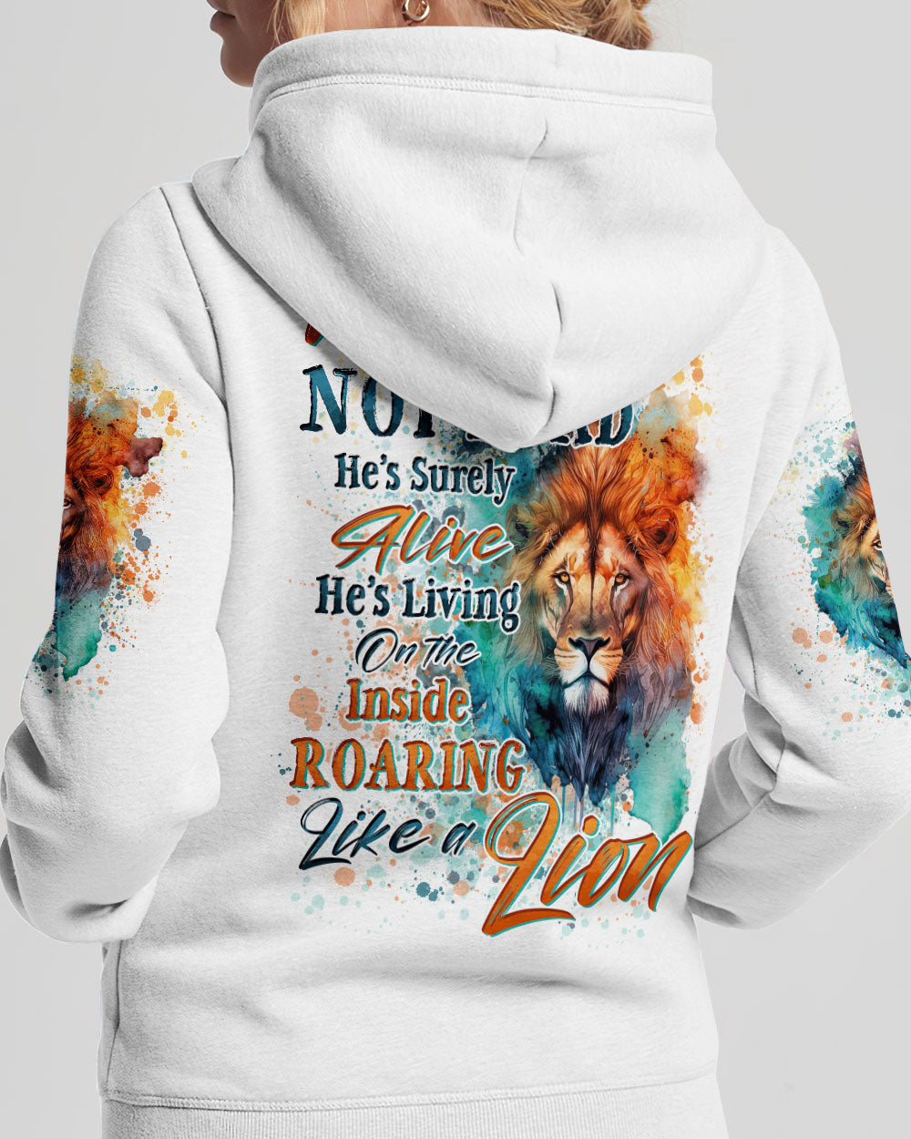 Lion of Judah T-Shirt Tytd2504244 | Christian Gift