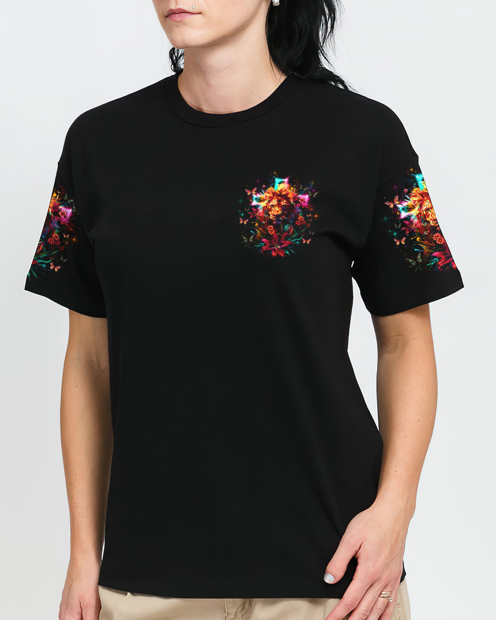 Lion of Judah T-Shirt Tlnz1304241 | Christian Gift