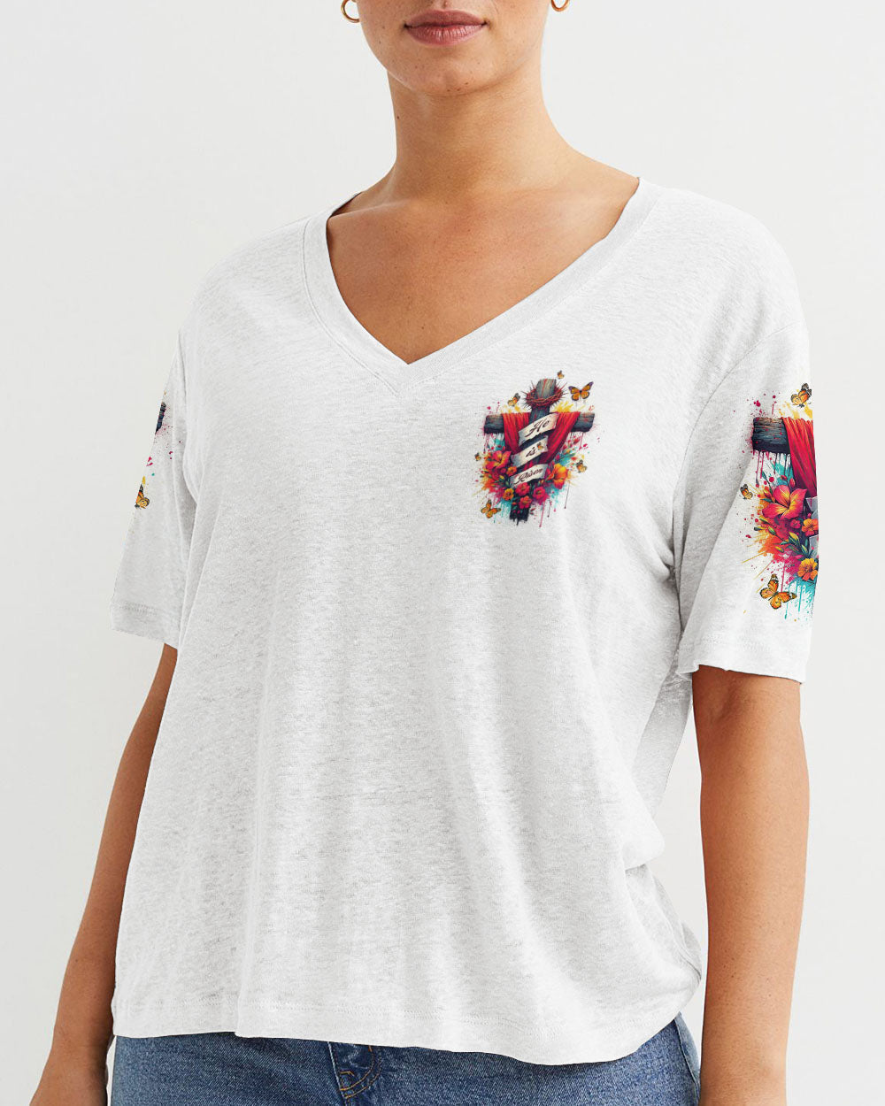 Cross T-Shirt Tltw2405244 | Christian Gift