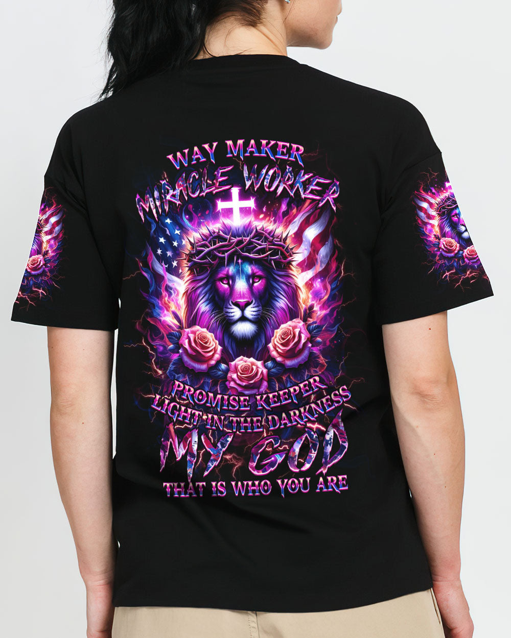 Lion of Judah T-Shirt Yhkd2205242 | Christian Gift