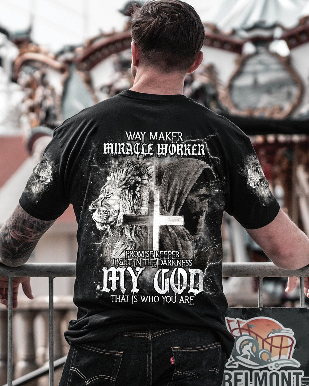Lion of Judah T-Shirt Tlnt2005242 | Christian Gift