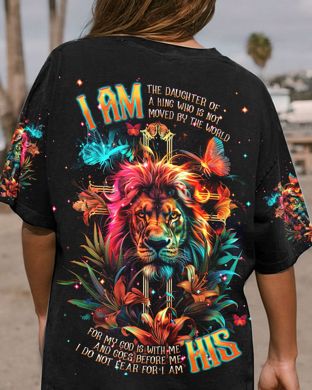 Lion of Judah T-Shirt Tlnt1704241 | Christian Gift
