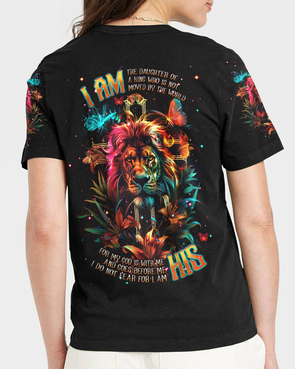 Lion of Judah T-Shirt Tlnt1704241 | Christian Gift