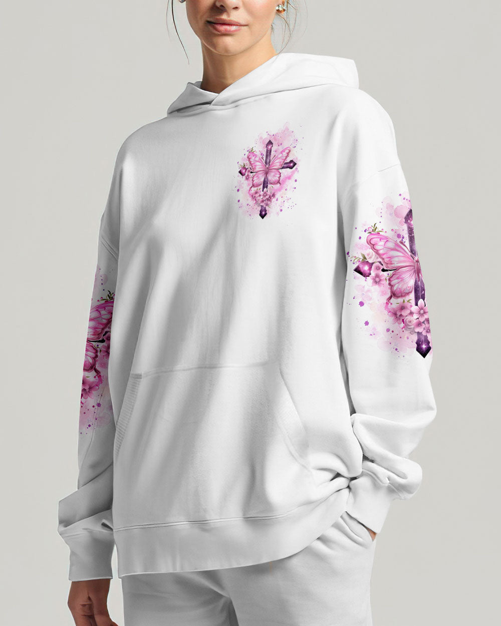 Cross Hoodie Yhkd2211231 | Christian Gift