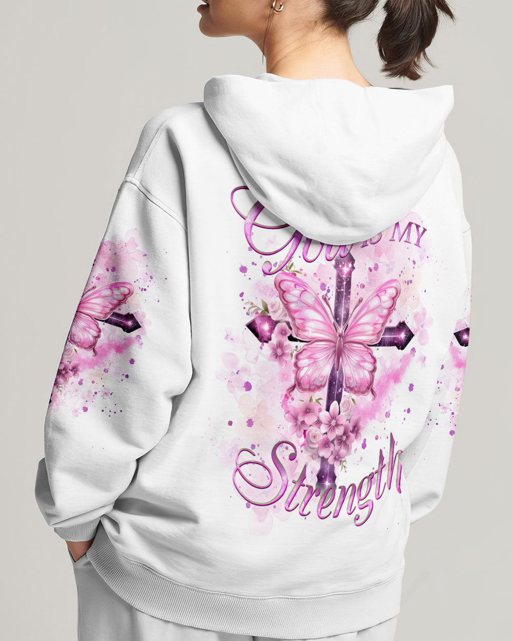 Cross Hoodie Yhkd2211231 | Christian Gift