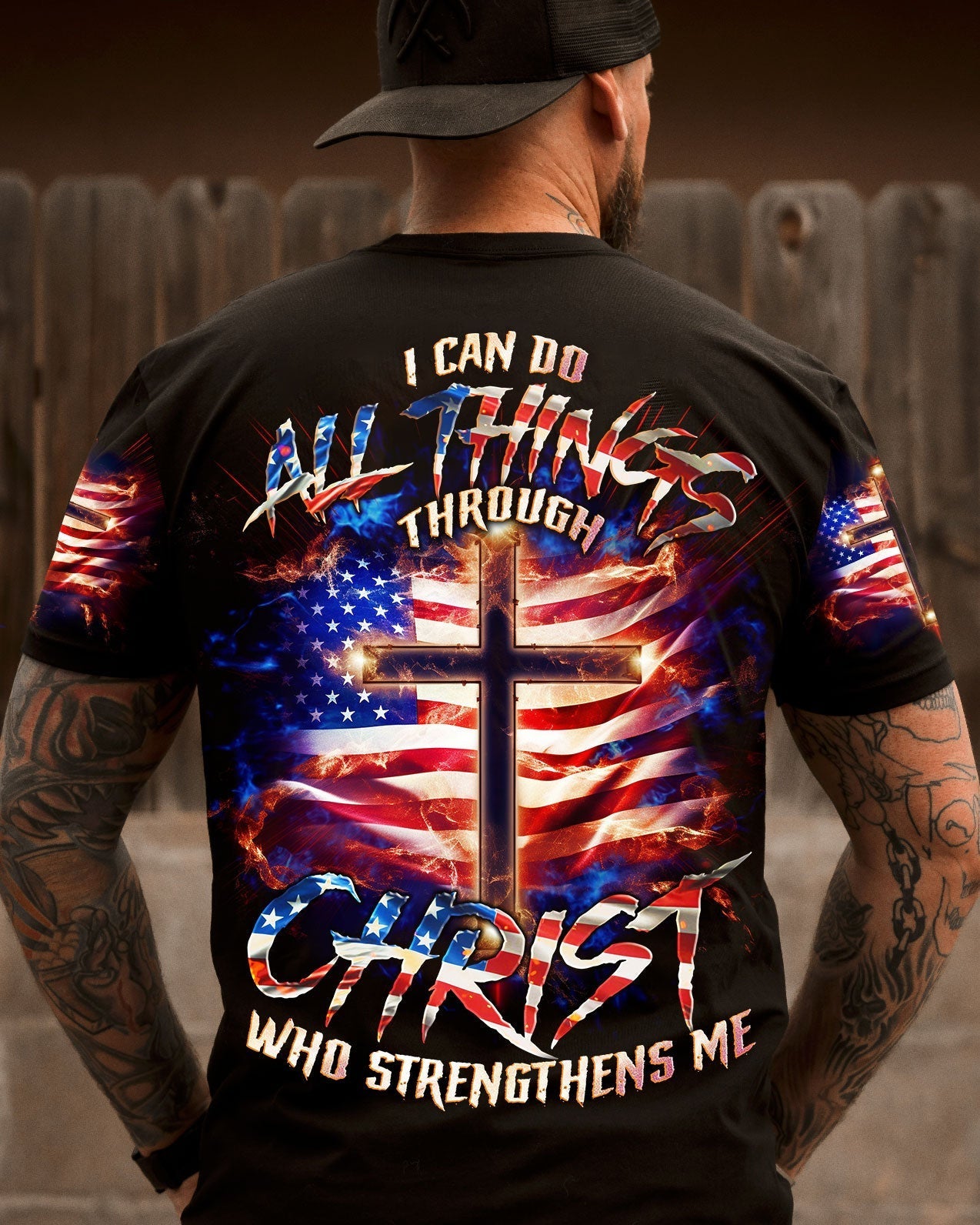 Cross T-Shirt Tlno0801243 | Christian Gift