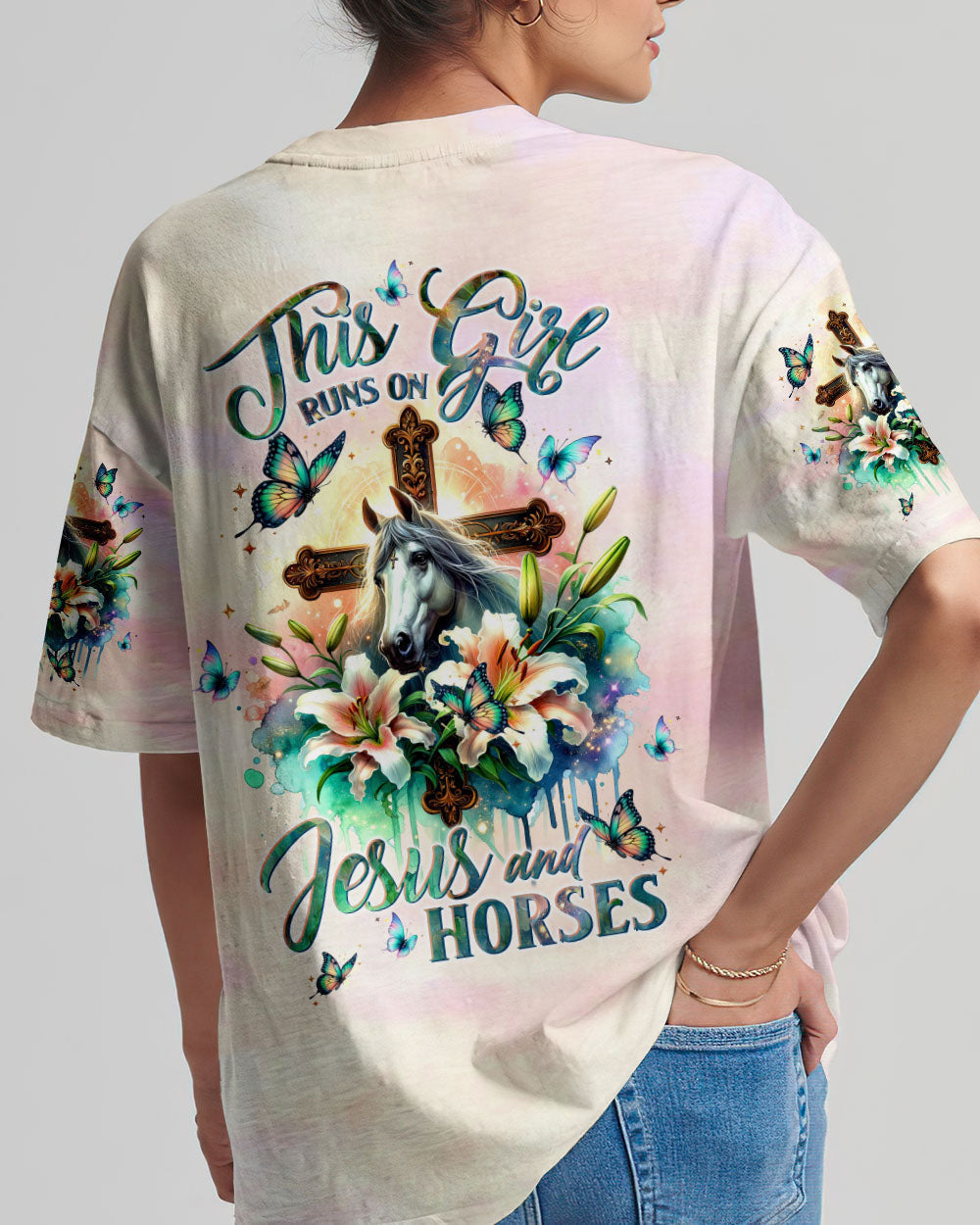 Jesus All Over Print Shirt Tltw2811233 | Christian Gift