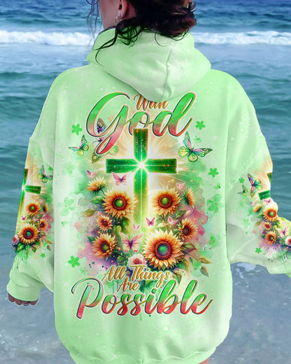 Cross Hoodie Tlno2511232 | Christian Gift