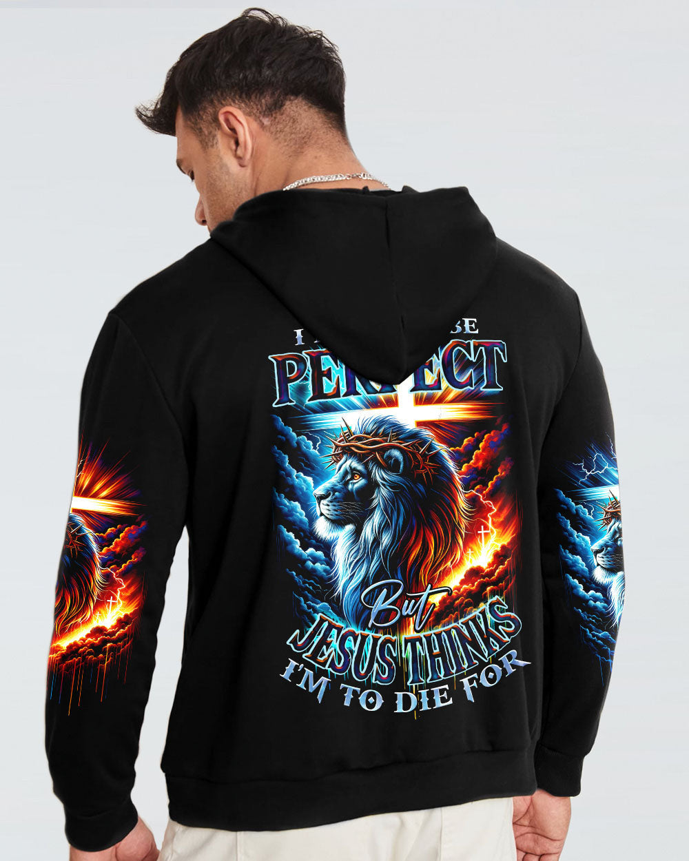 Lion of Judah Hoodie Ty1801241 | Christian Gift