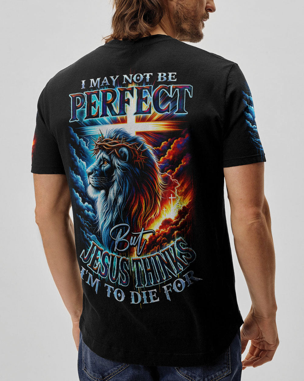 Lion of Judah Hoodie Ty1801241 | Christian Gift