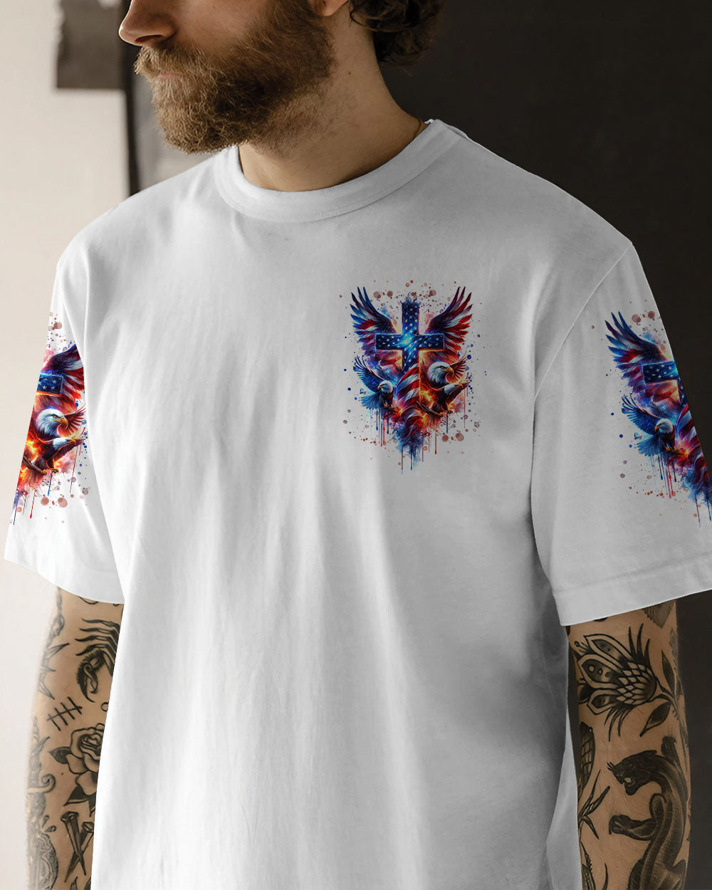 Eagle T-Shirt Tlnt1801242 | Christian Gift