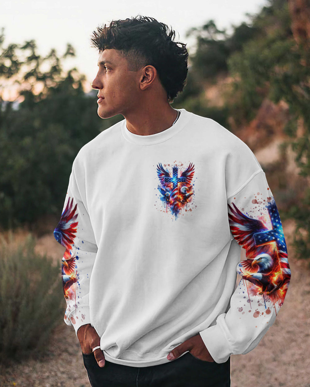 Eagle T-Shirt Tlnt1801242 | Christian Gift