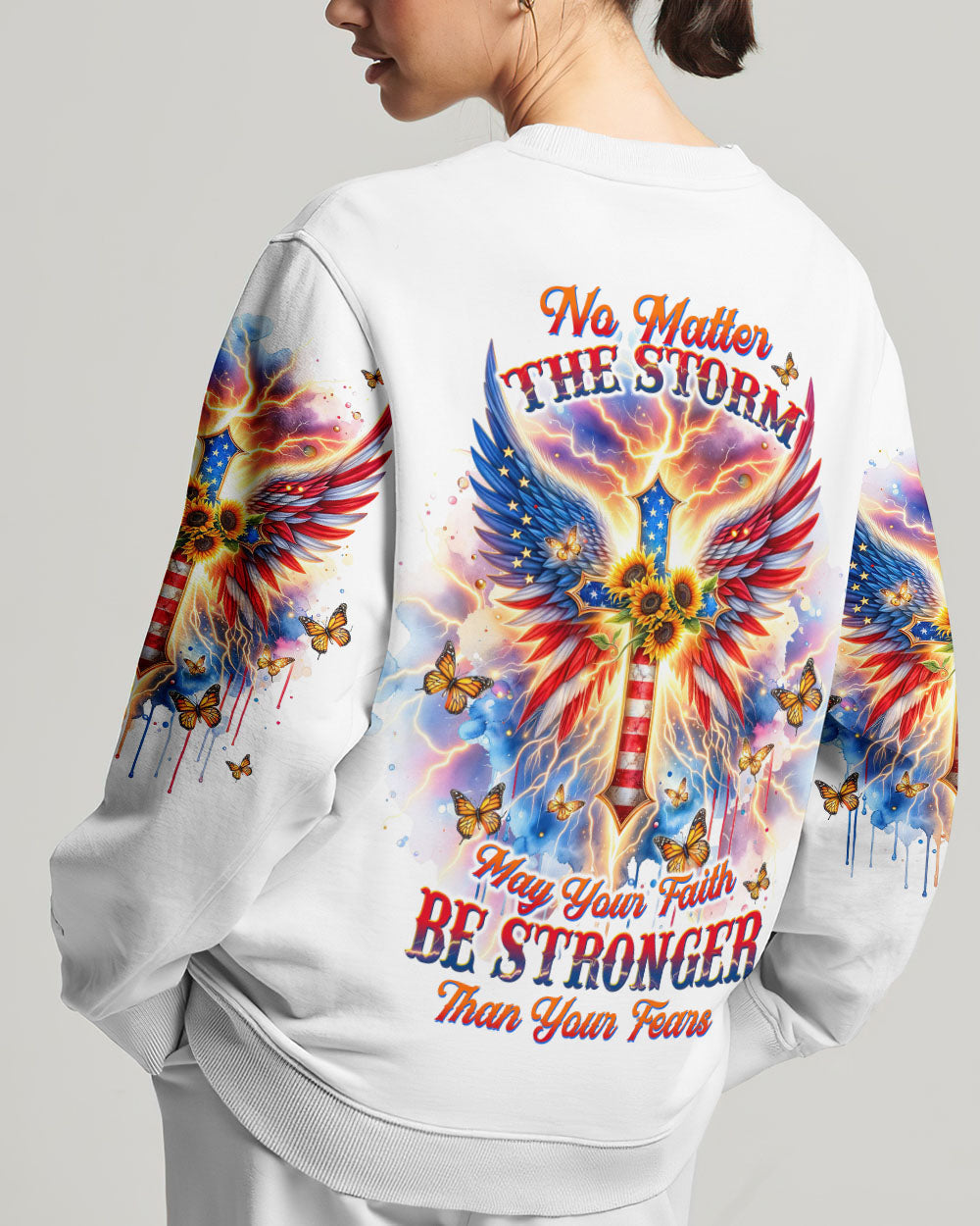 Cross Hoodie Tltw0912235 | Christian Gift