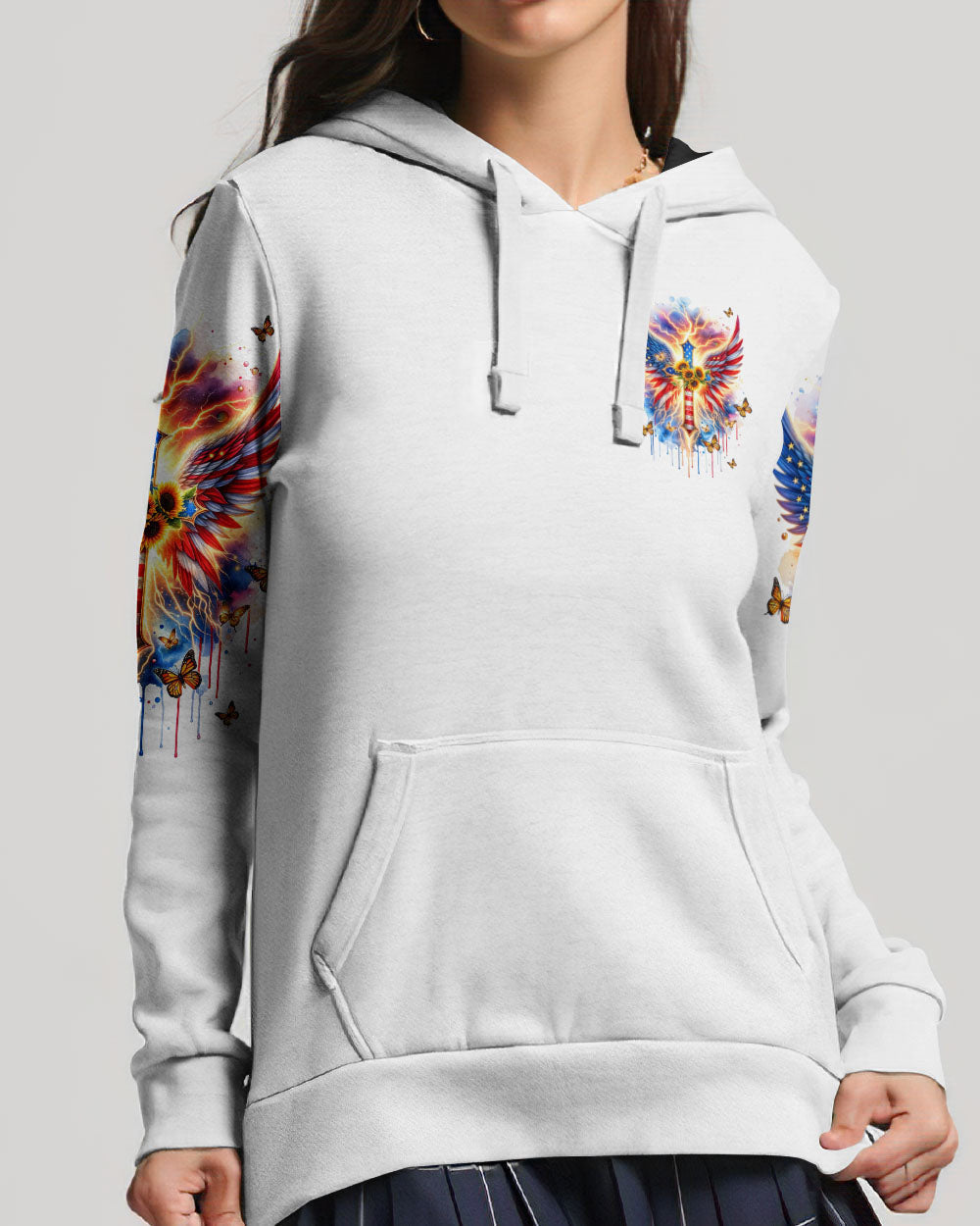 Cross Hoodie Tltw0912235 | Christian Gift
