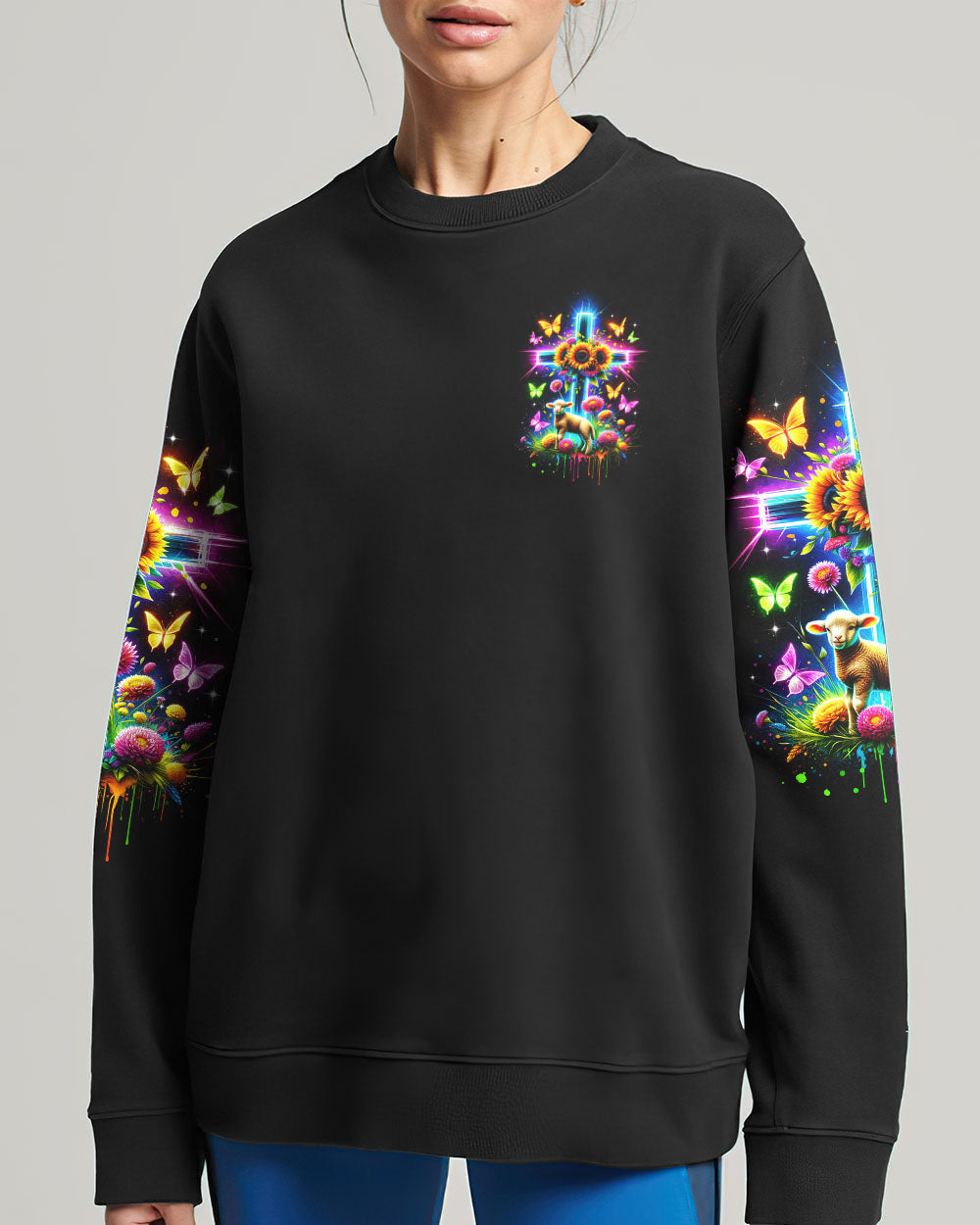 Cross Hoodie Tltr0801244 | Christian Gift