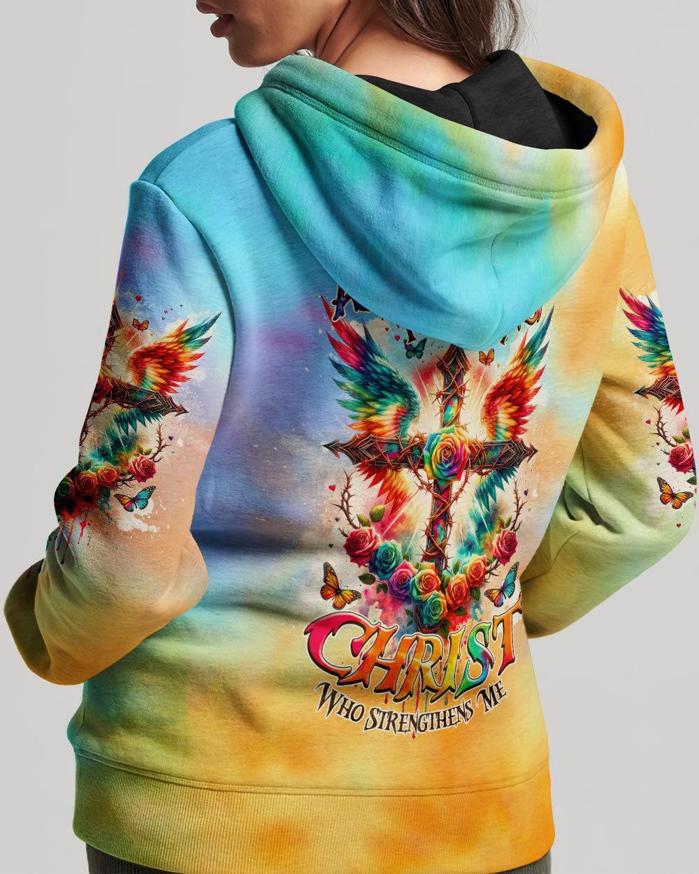 Cross Hoodie Tlnz2401242 | Christian Gift