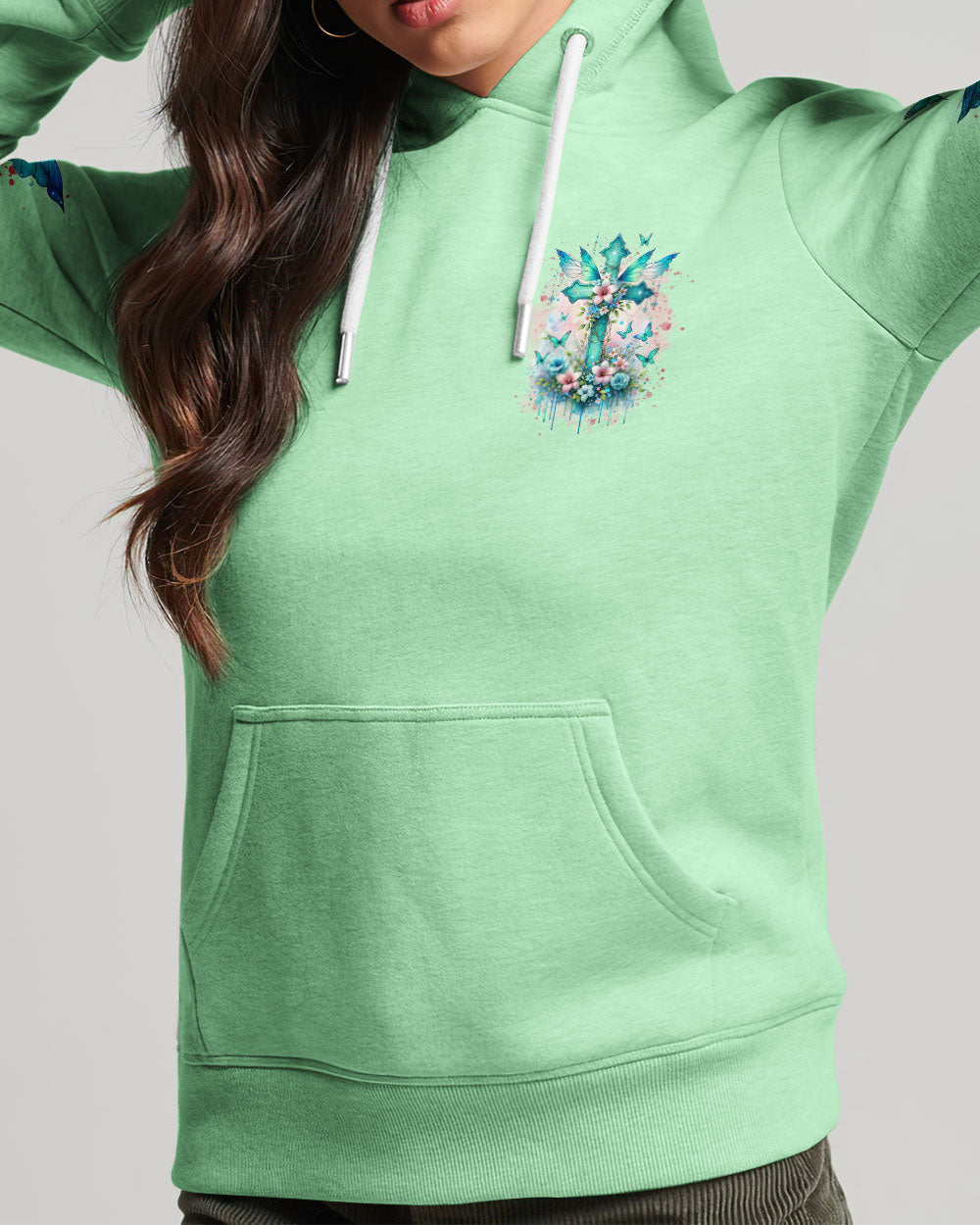 Cross Hoodie Tlnt1212234 | Christian Gift