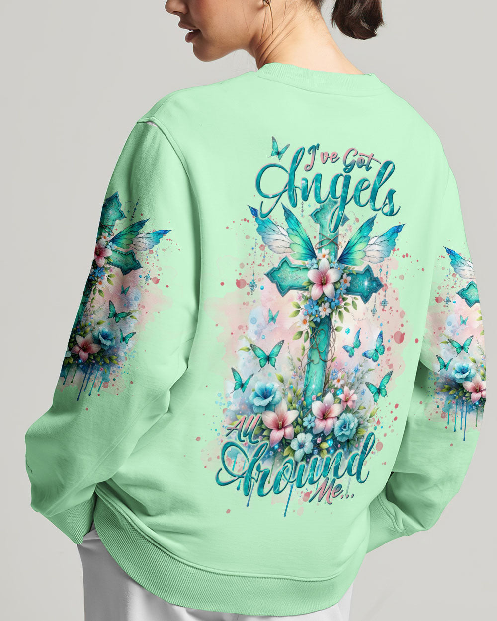 Cross Hoodie Tlnt1212234 | Christian Gift