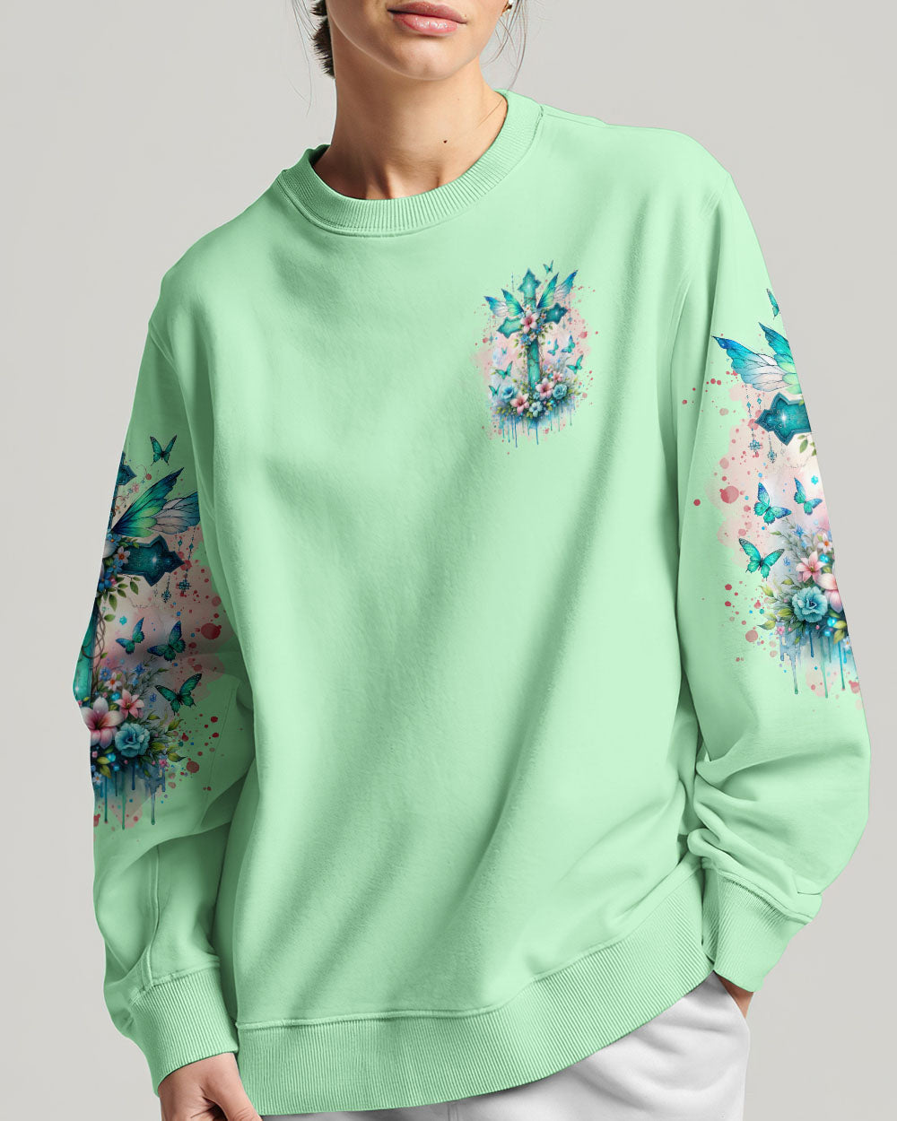 Cross Hoodie Tlnt1212234 | Christian Gift