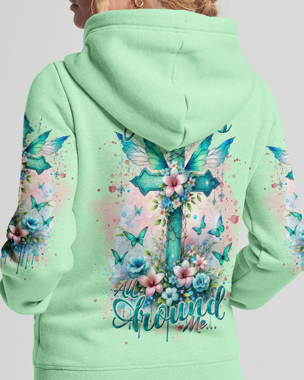 Cross Hoodie Tlnt1212234 | Christian Gift