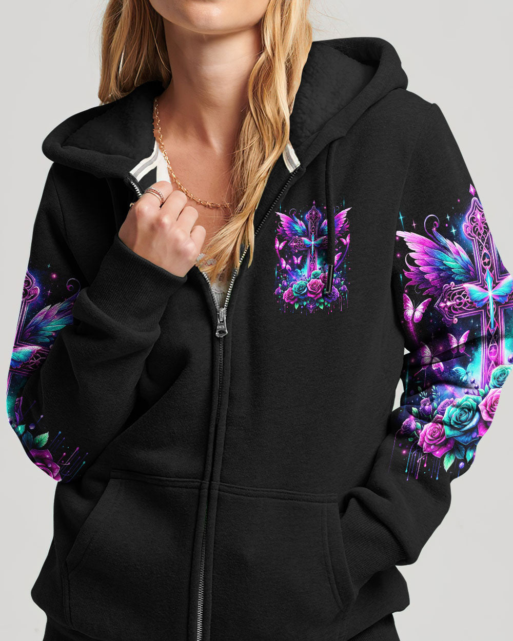 Cross Hoodie Tltr3011232 | Christian Gift
