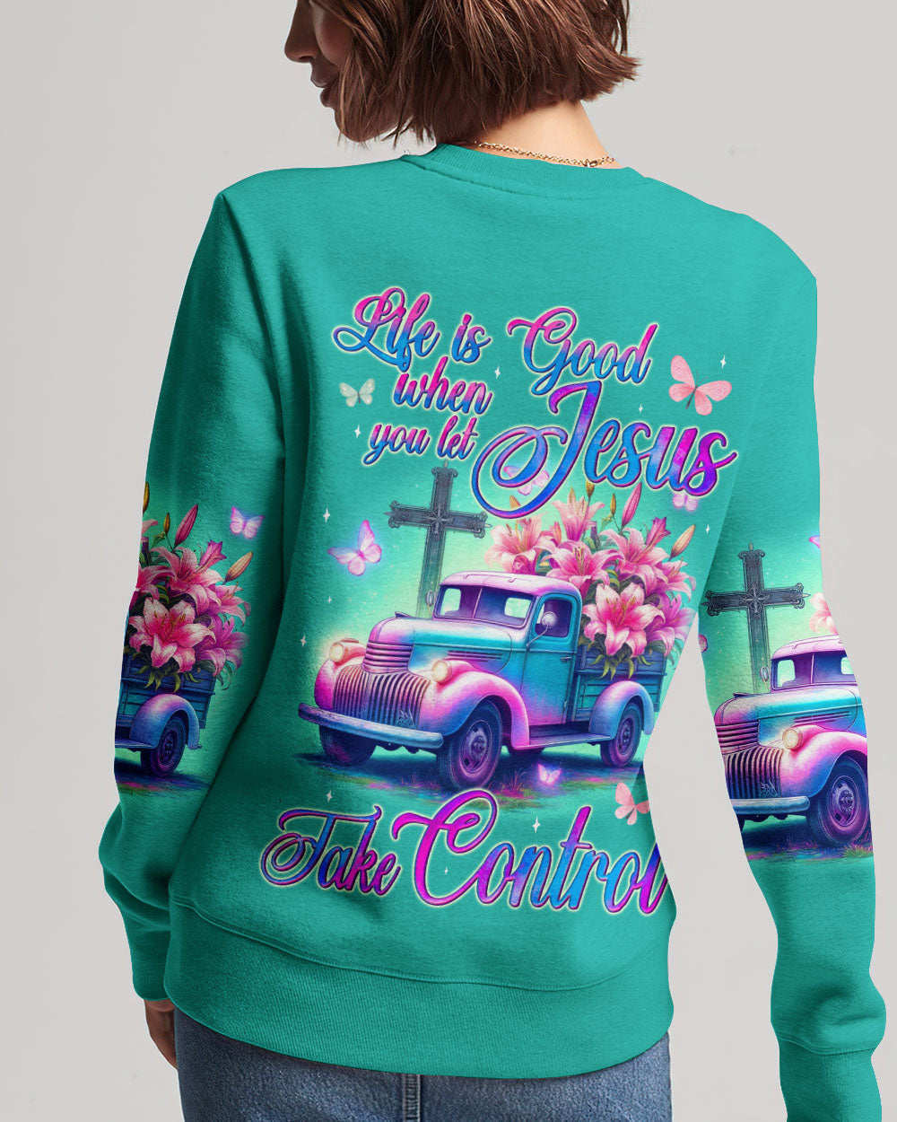 Jesus All Over Print Shirt Tyqy0705242 | Christian Gift