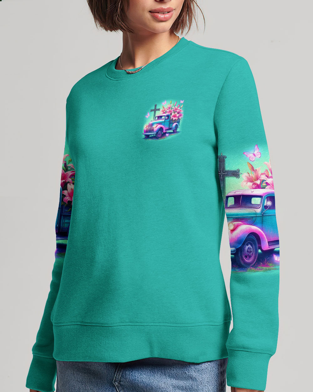 Jesus All Over Print Shirt Tyqy0705242 | Christian Gift