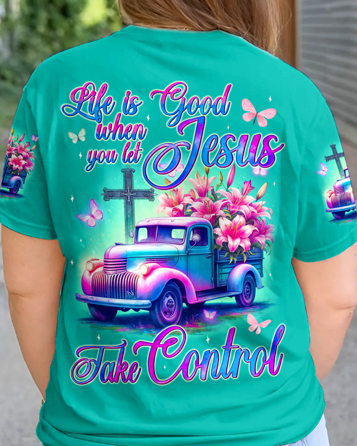 Jesus All Over Print Shirt Tyqy0705242 | Christian Gift