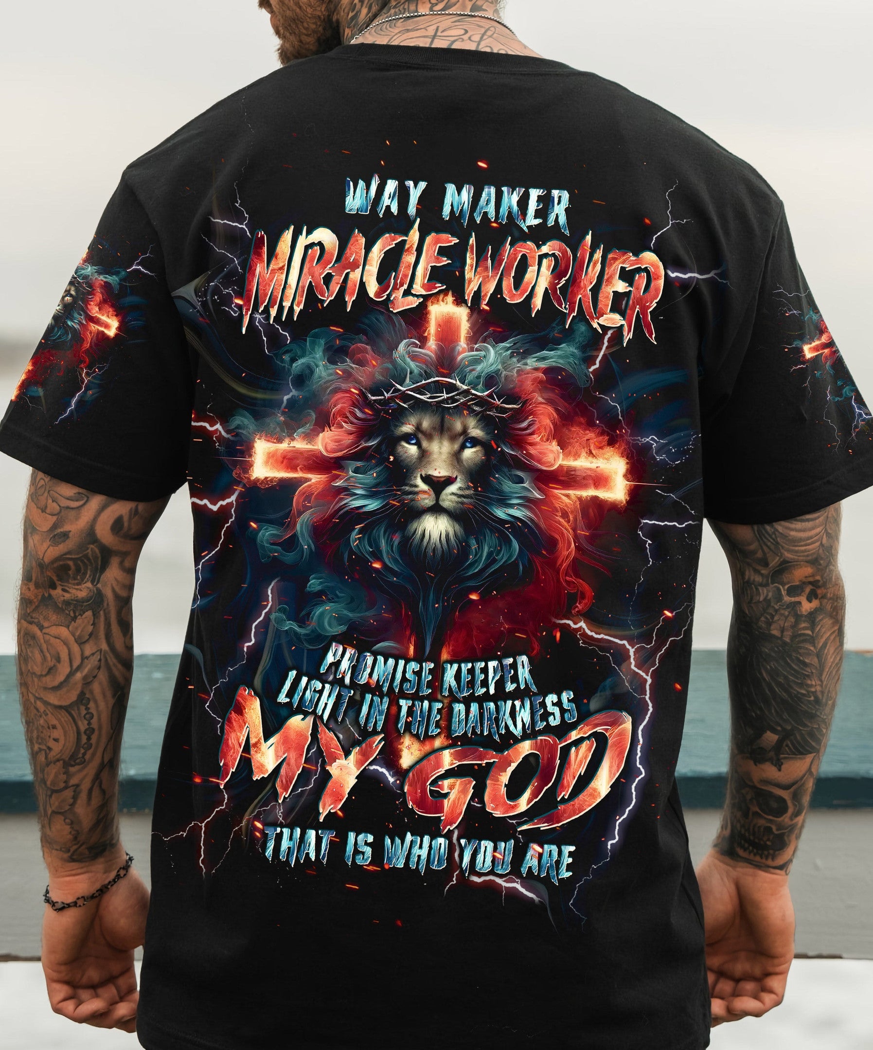 Lion of Judah T-Shirt Tlpq0305242 | Christian Gift