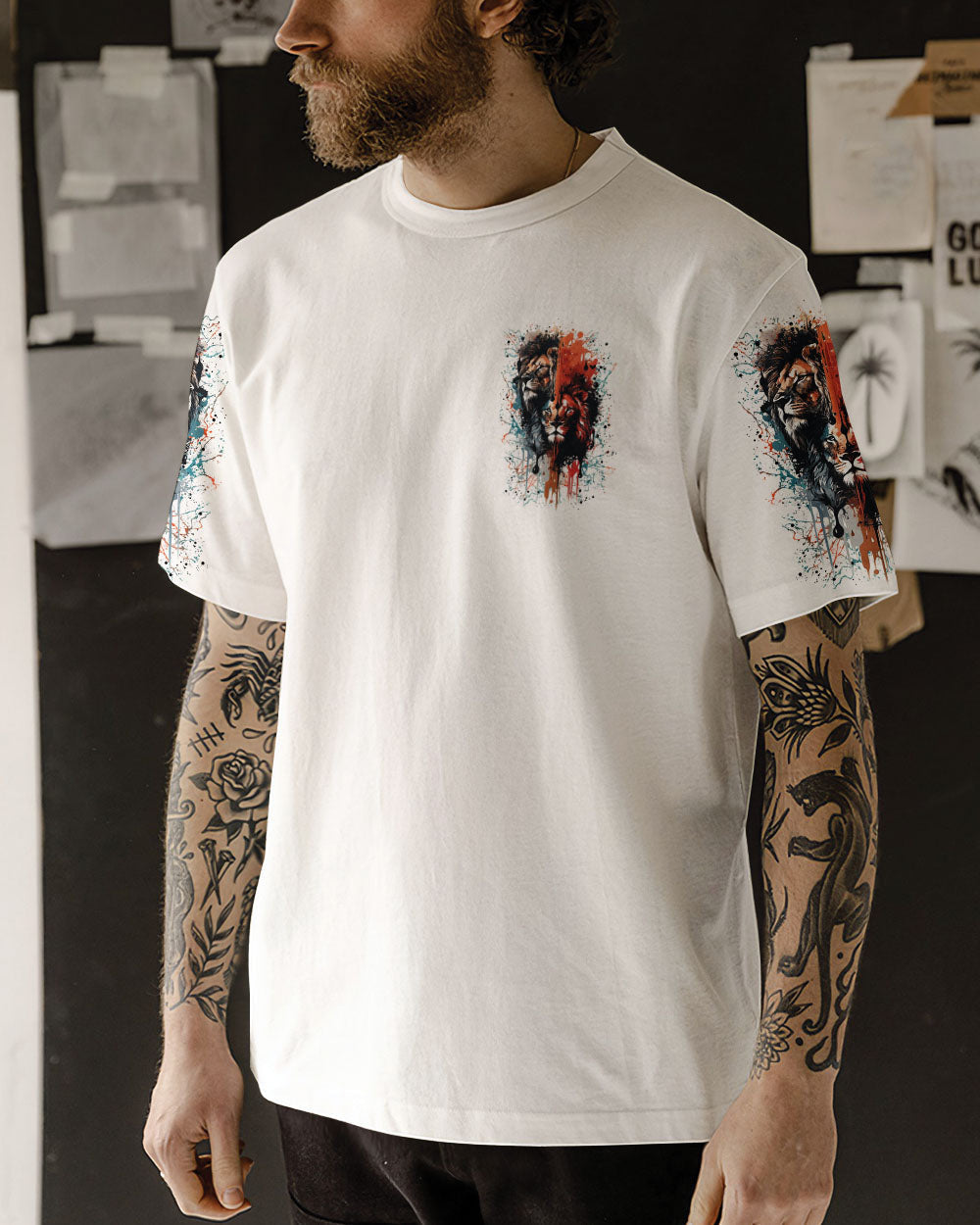 Lion of Judah T-Shirt Yhln0705241 | Christian Gift