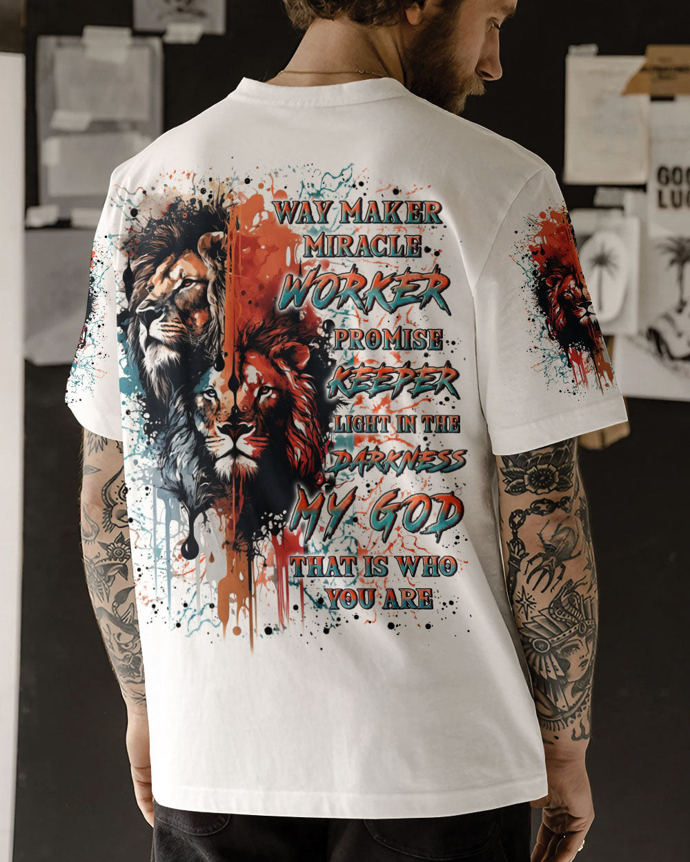 Lion of Judah T-Shirt Yhln0705241 | Christian Gift