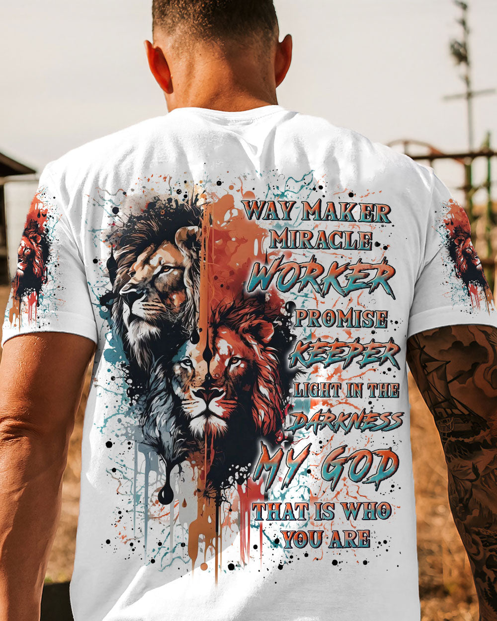 Lion of Judah T-Shirt Yhln0705241 | Christian Gift