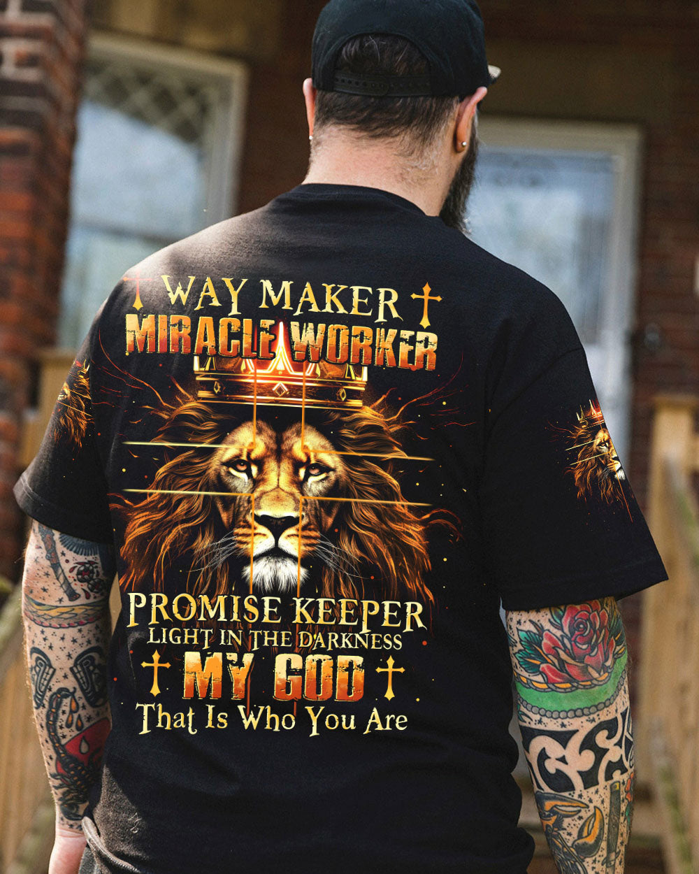 Lion of Judah T-Shirt Tytm2304244 | Christian Gift