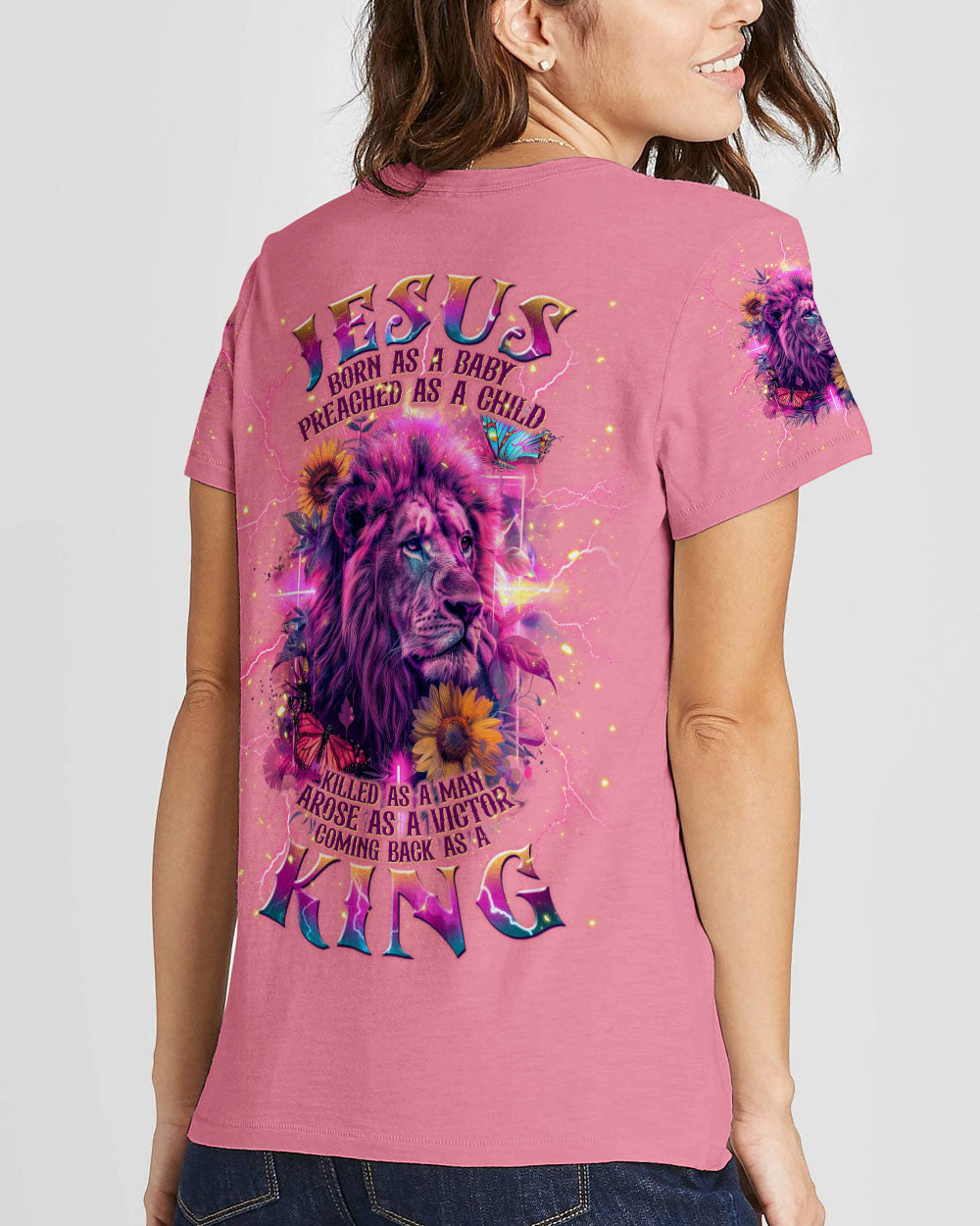 Lion of Judah T-Shirt Tlnt0904243 | Christian Gift