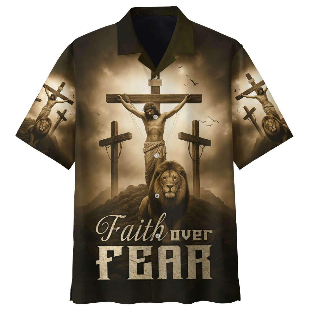 Lion of Judah Zip Hoodie | Christian Gift