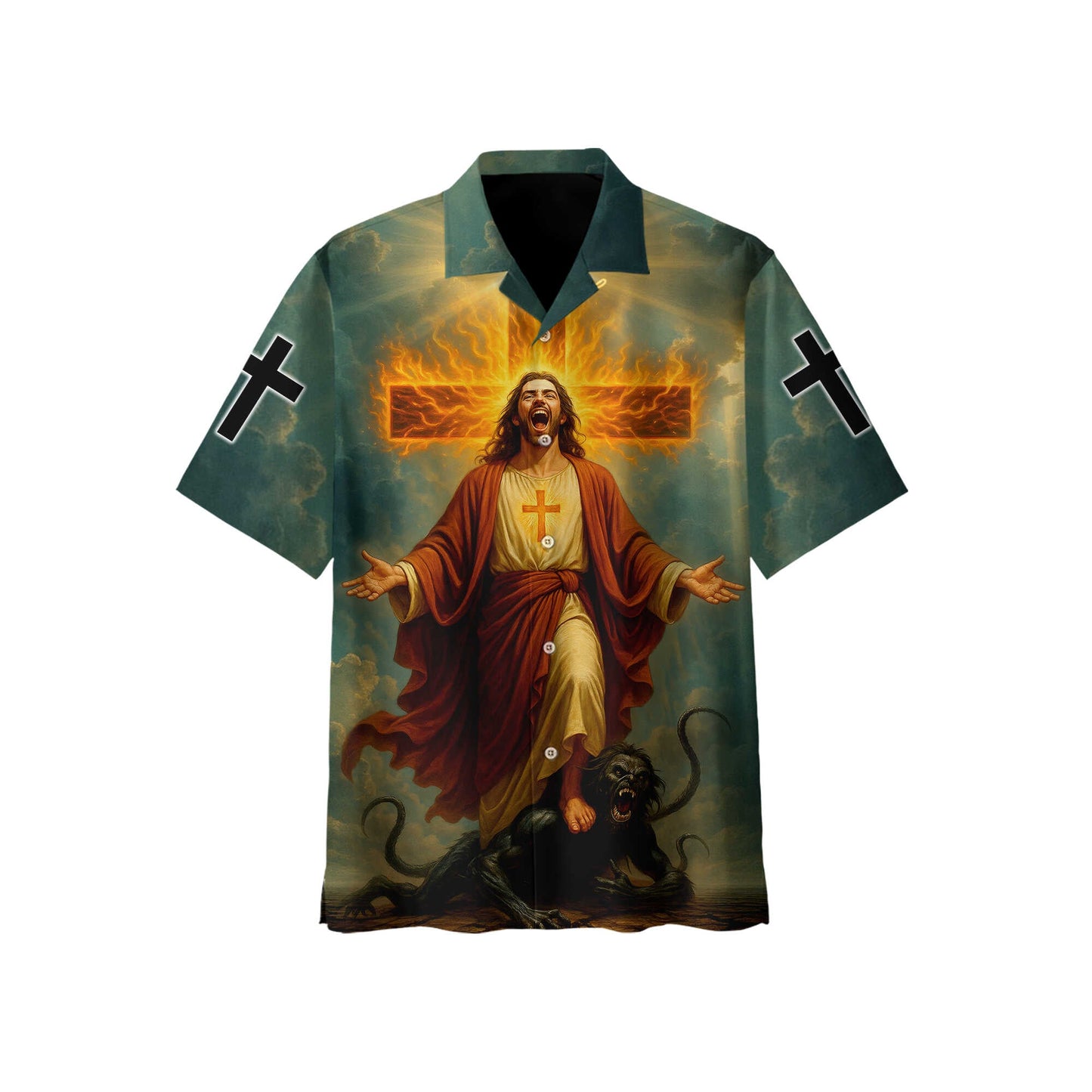 Cross Zip Hoodie | Christian Gift